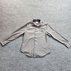 Brooks Brothers Red Fleece Cotton Button Up Shirt Long Sleeve Large Adult Men